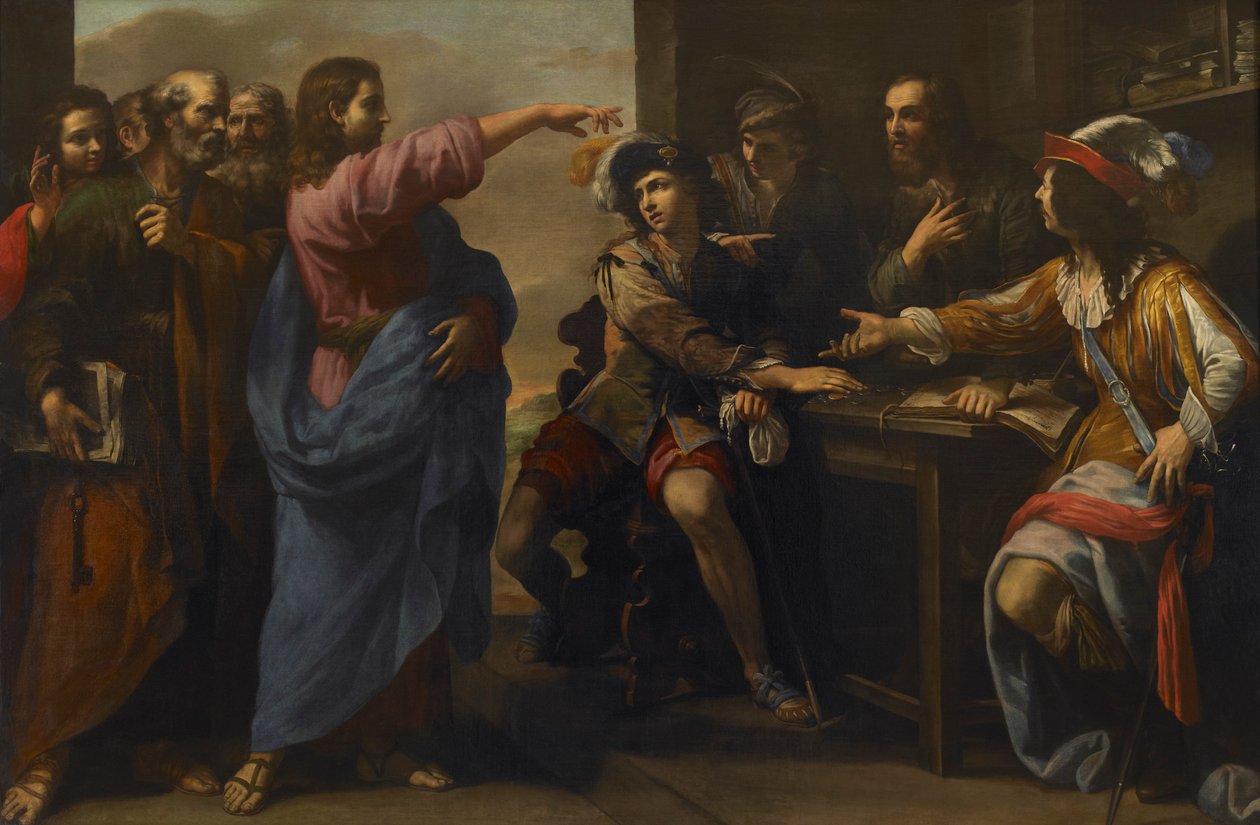 Vocación de San Mateo de Niccolo Tornioli