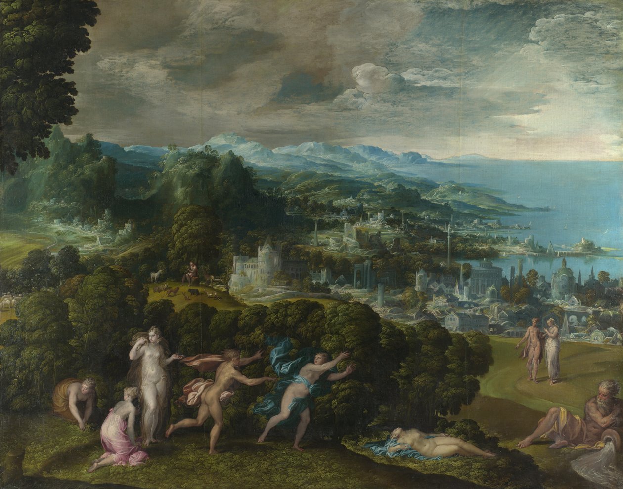 Orfeo y Eurídice de Niccolò dell Abbate