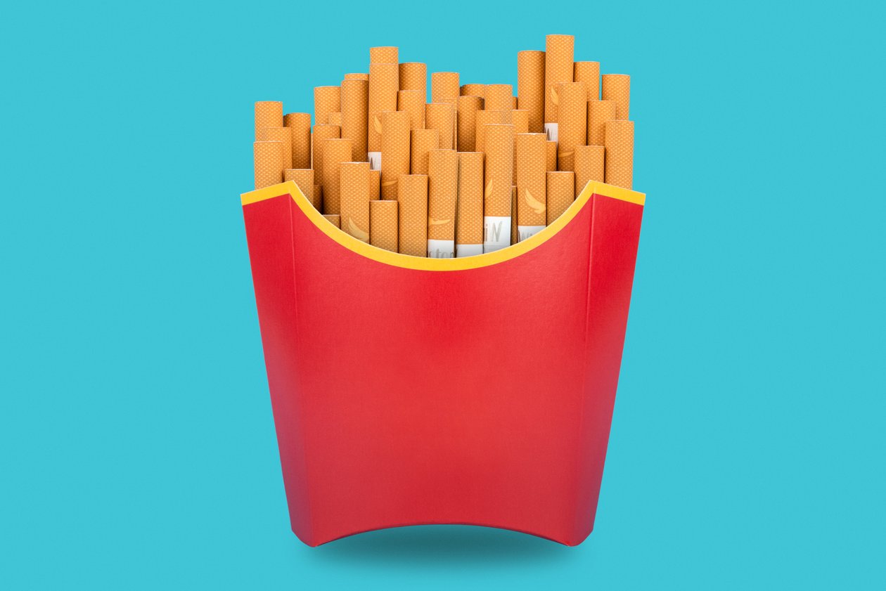 Adicciones (edición Cigarrillos), 2020 (foto) de Niccolò Fioriti