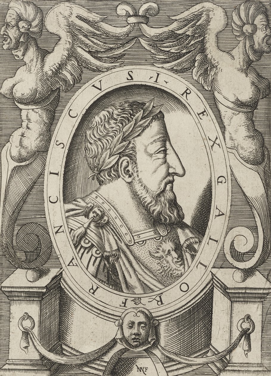 Francisco I de Francia, pub. c. 1568 de Niccolò Nelli