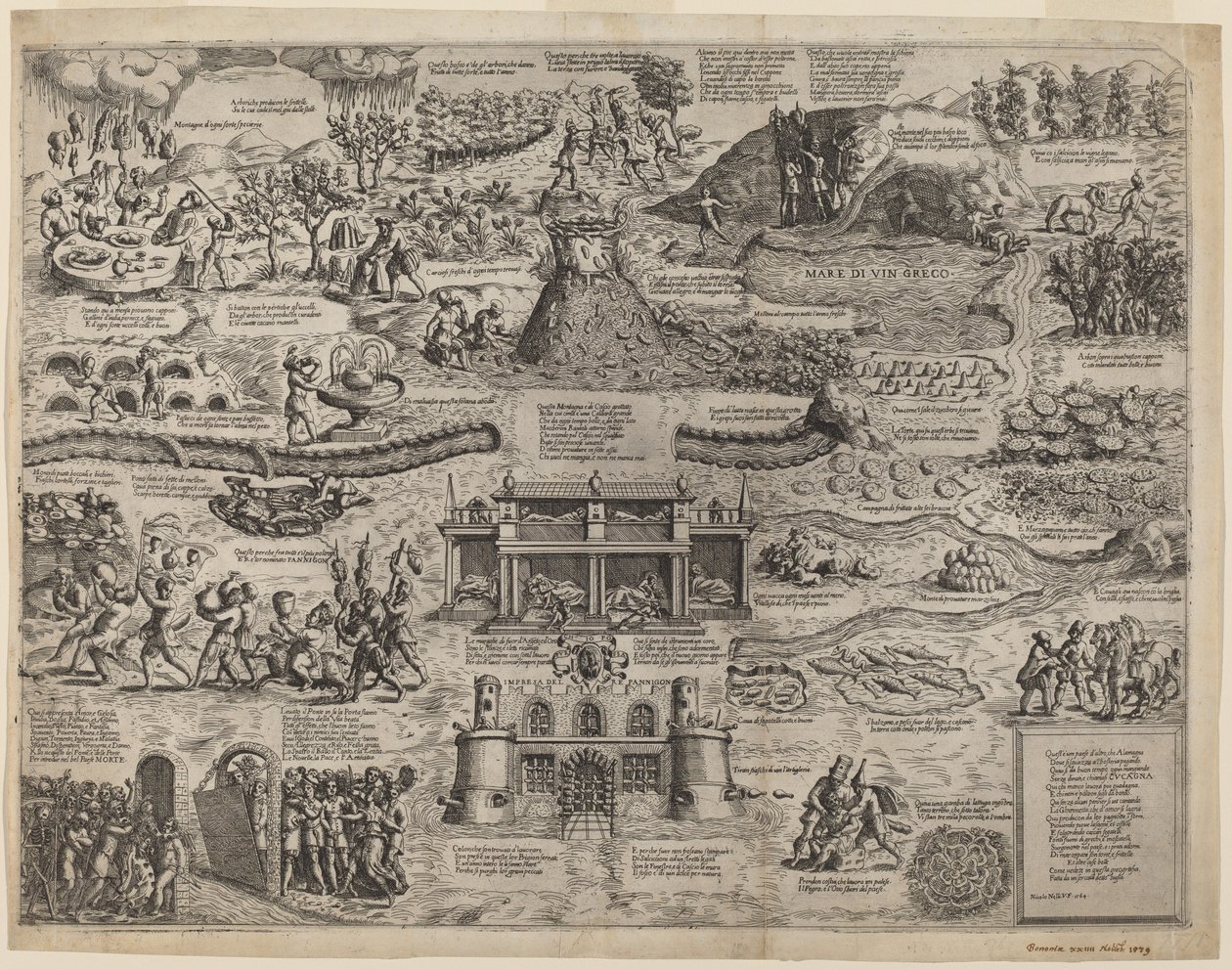 La tierra de Cockaigne de Niccolò Nelli