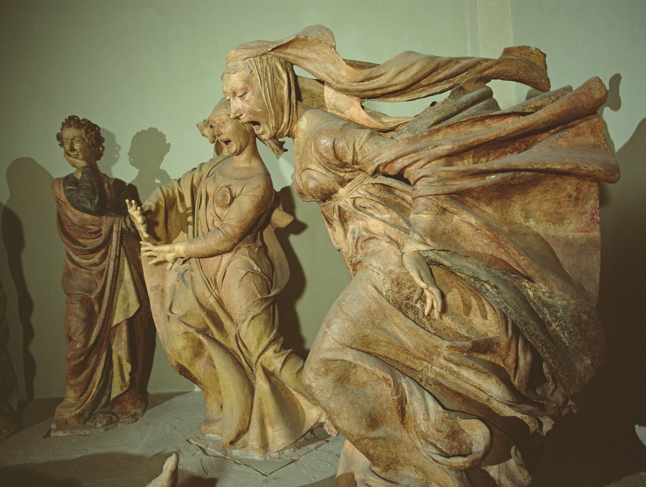 Virgen María, de la Lamentación de Niccolo dell Arca