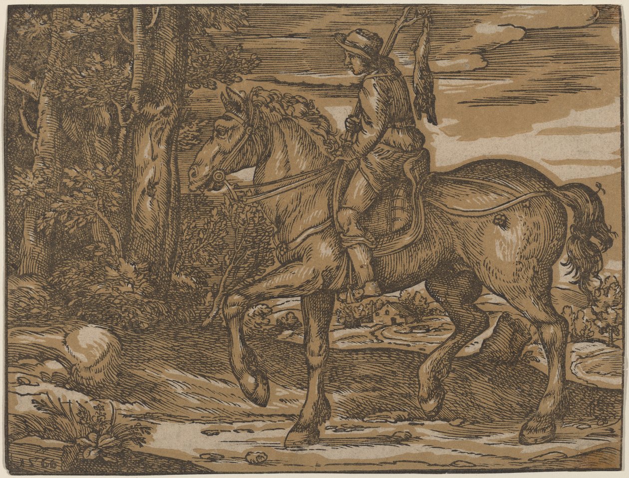 Cazador a Caballo de Niccolo Boldrini