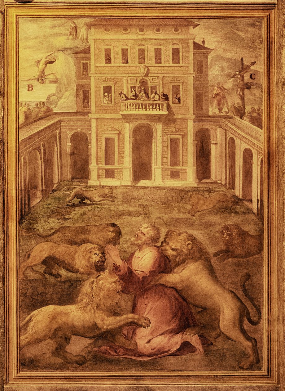 Basílica menor de Santo Stefano Rotondo, Santo Stefano al Monte Celio, Basílica de Santo Stefano Rotondo al Celio de Niccolo called Pomarancio Circignani