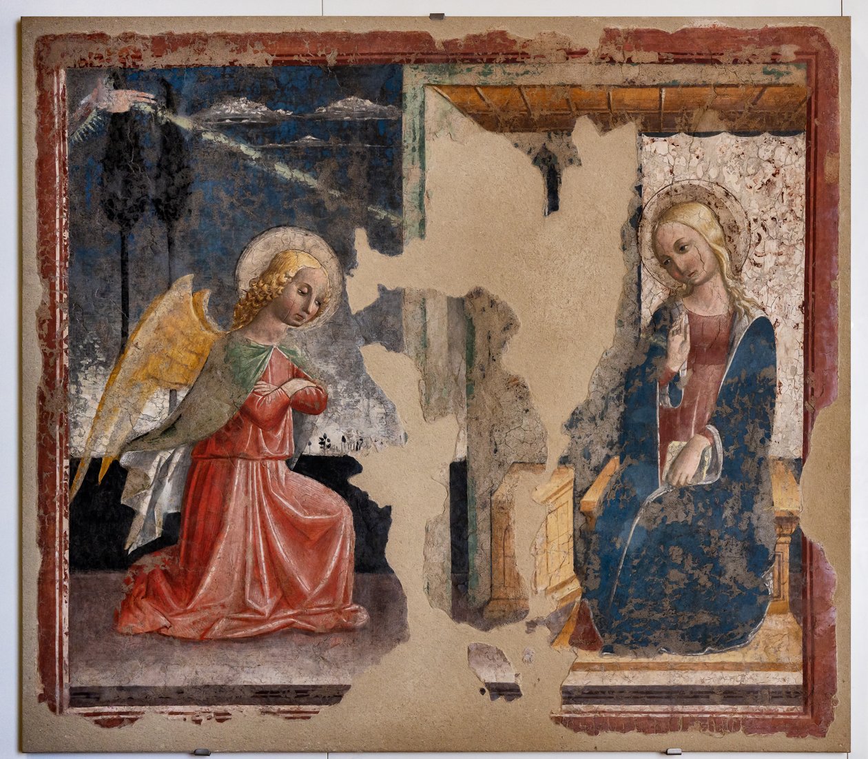 Anunciación, siglo XV de Niccolo di Liberatore