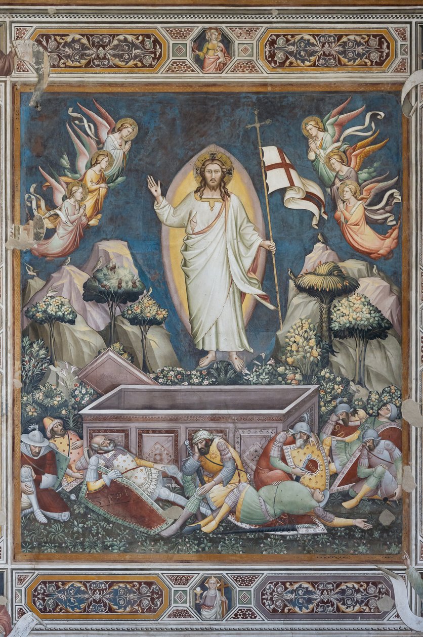 Escenas de la vida de Cristo: Resurrección de Niccolo di Pietro Gerini