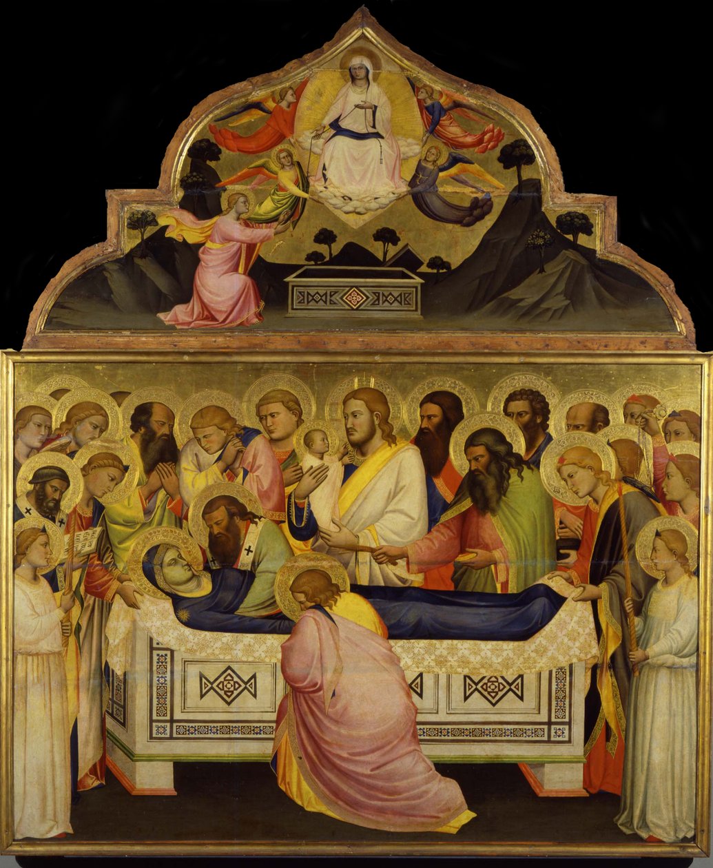 La muerte de la Virgen, ca. 1370-1375 de Niccolo di Pietro Gerini