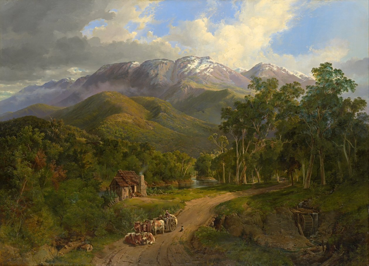 Las Cordilleras del Búfalo de Nicholas Chevalier