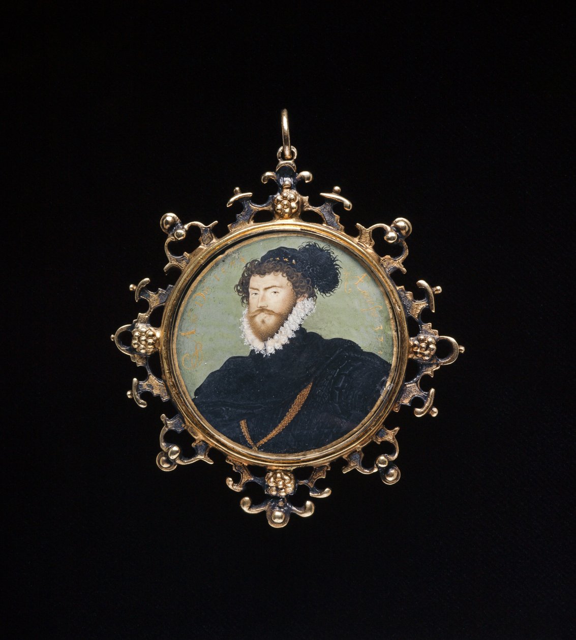 Un Hombre Desconocido, c.1574 de Nicholas Hilliard