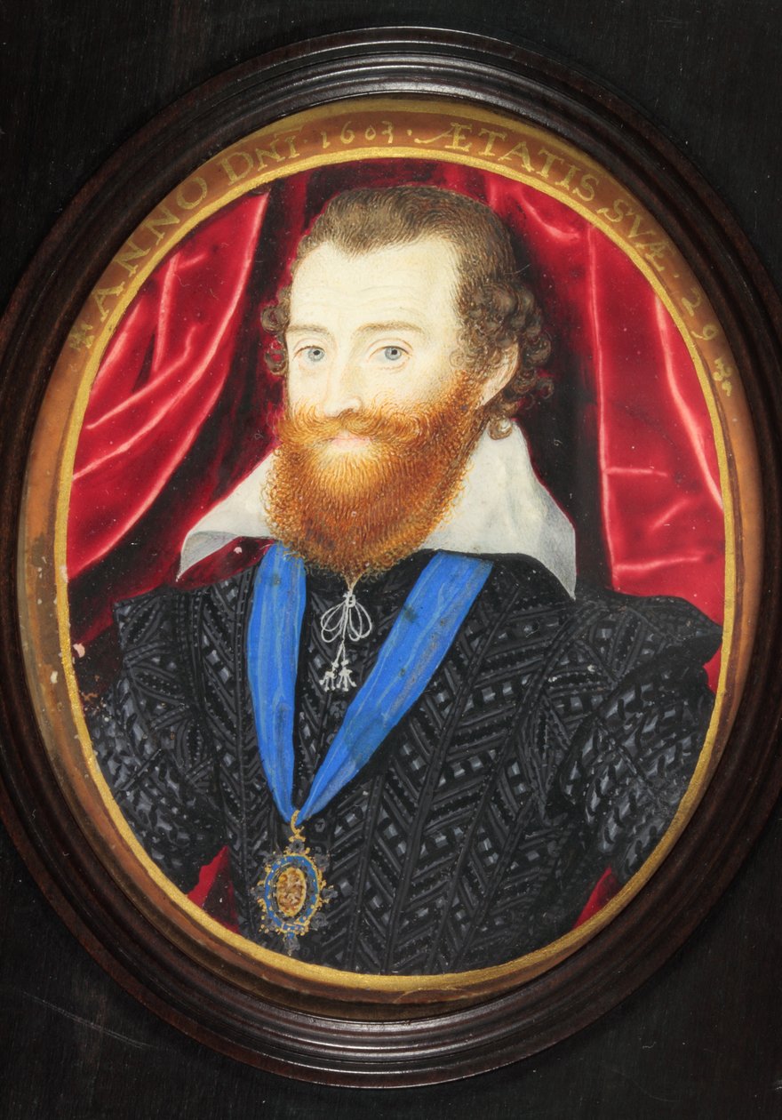 Ludovick Stuart, 2º Duque de Lennox y Richmond de Nicholas (after) Hilliard