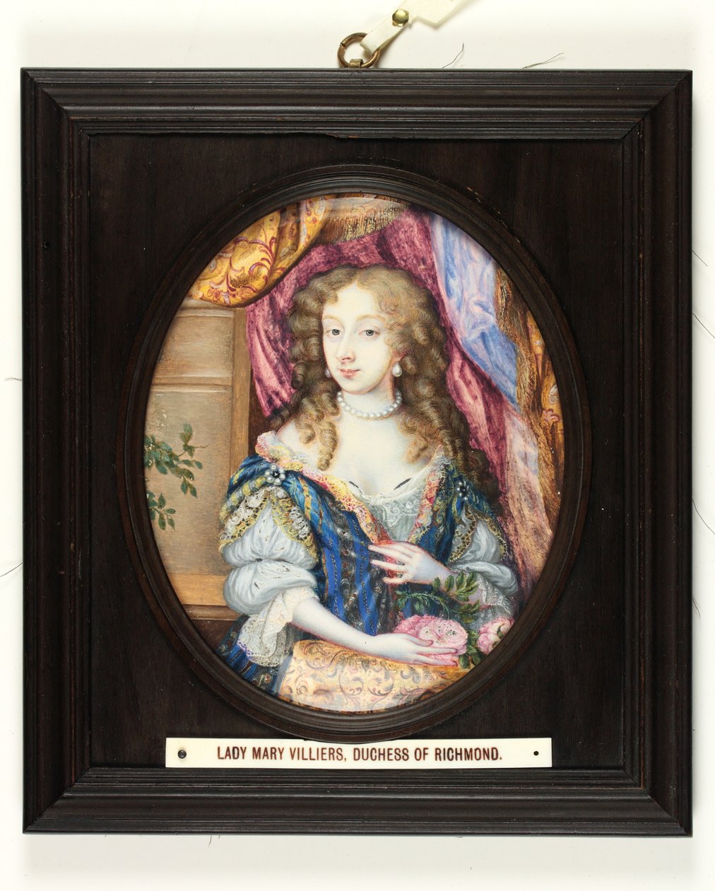 Lady Mary (Margaret) Villiers, Duquesa de Lennox y Richmond de Nicholas (attr.to) Dixon