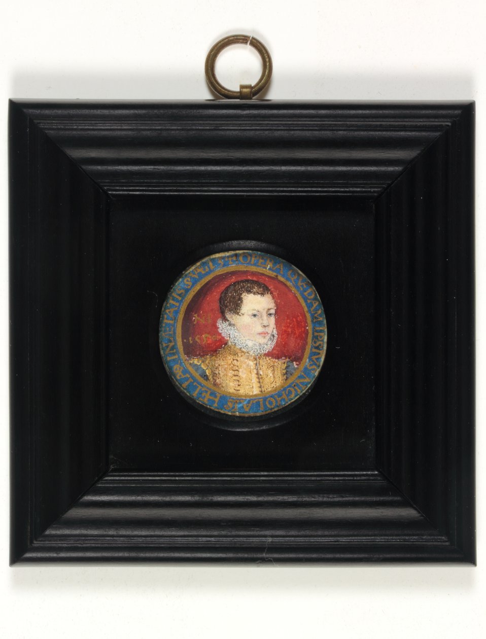 Presunto autorretrato del artista, a los 13 años, c.1560 de Nicholas (attr.to) Hilliard
