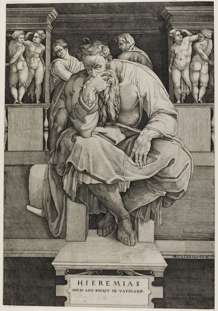 Jeremías de Nicholas Beatrizet