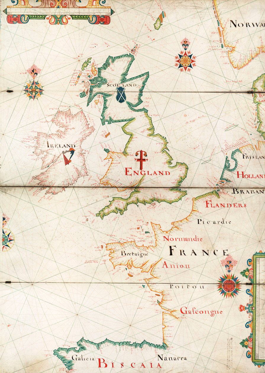 Costas atlánticas de Europa, de Noruega a Finisterre de Nicholas Comberford