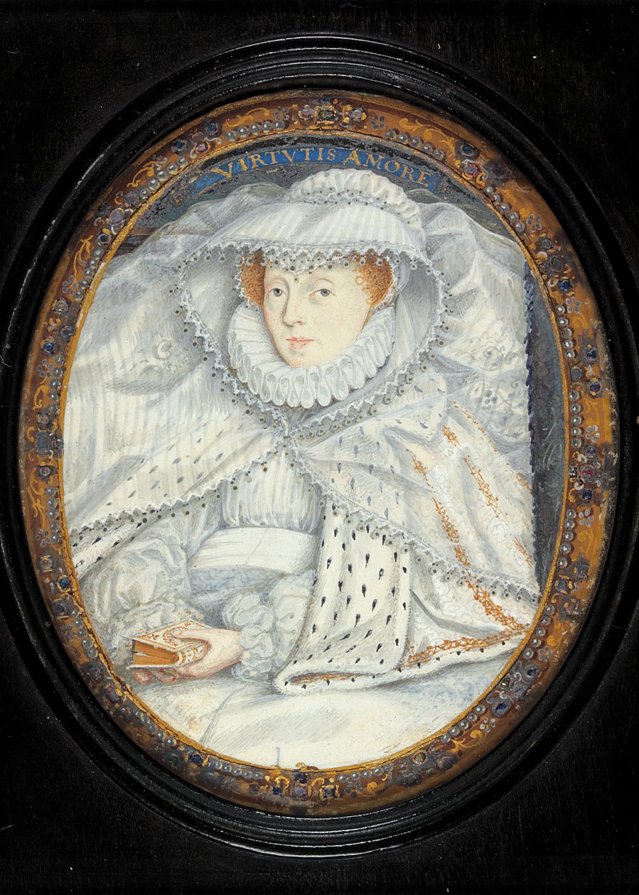 Una dama tradicionalmente identificada como María Reina de Escocia de Nicholas Hilliard