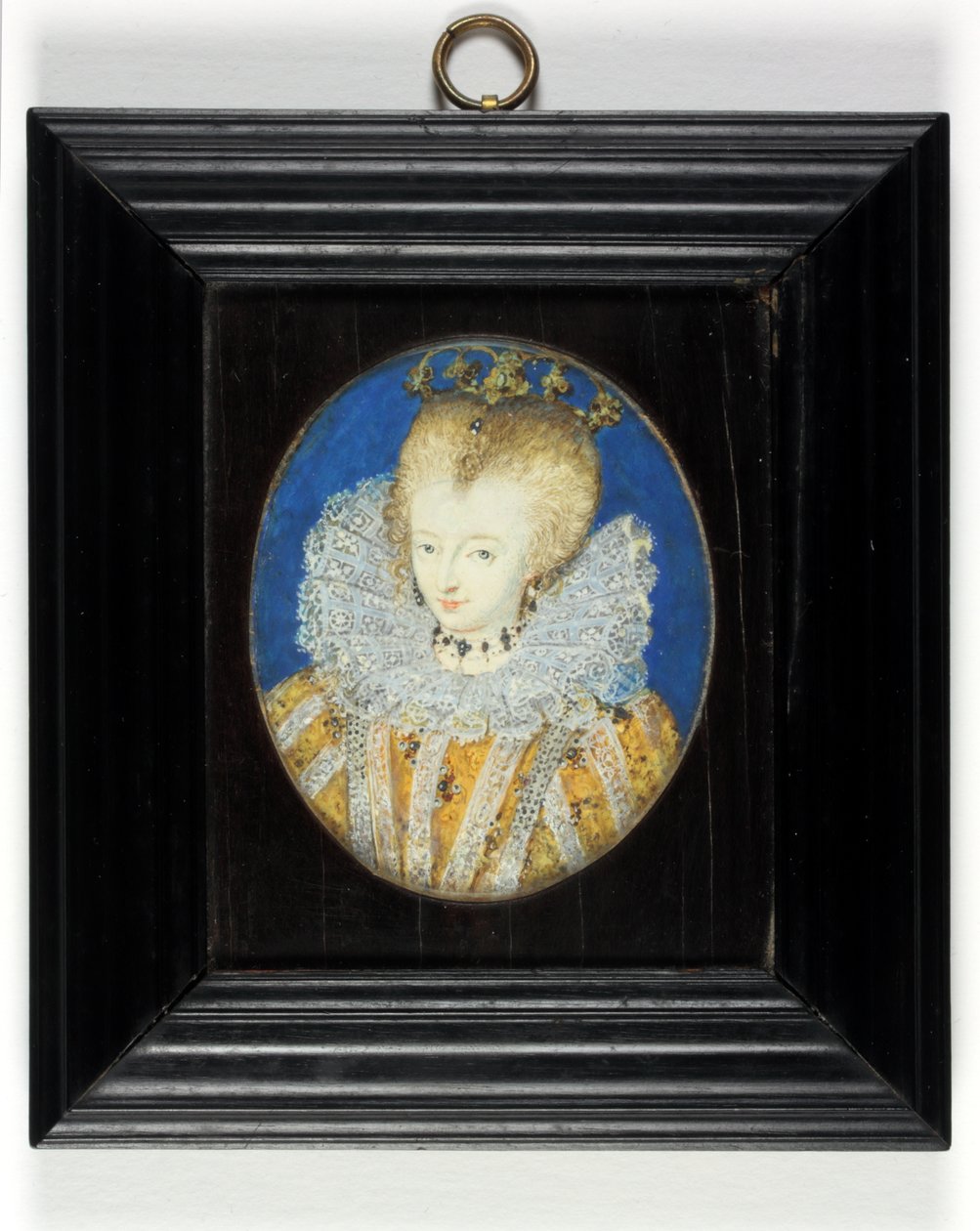 Una dama tradicionalmente identificada como la reina Isabel I cuando era princesa de Nicholas Hilliard
