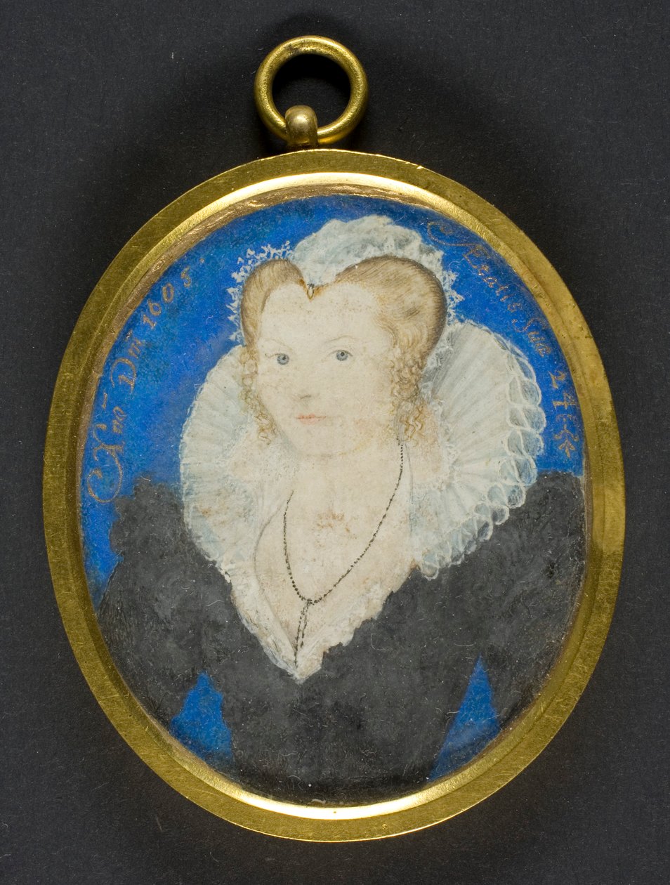 Retrato de una dama inglesa de Nicholas Hilliard