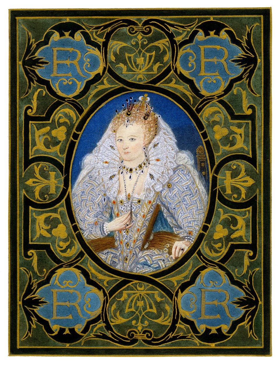Reina Isabel I de Nicholas Hilliard