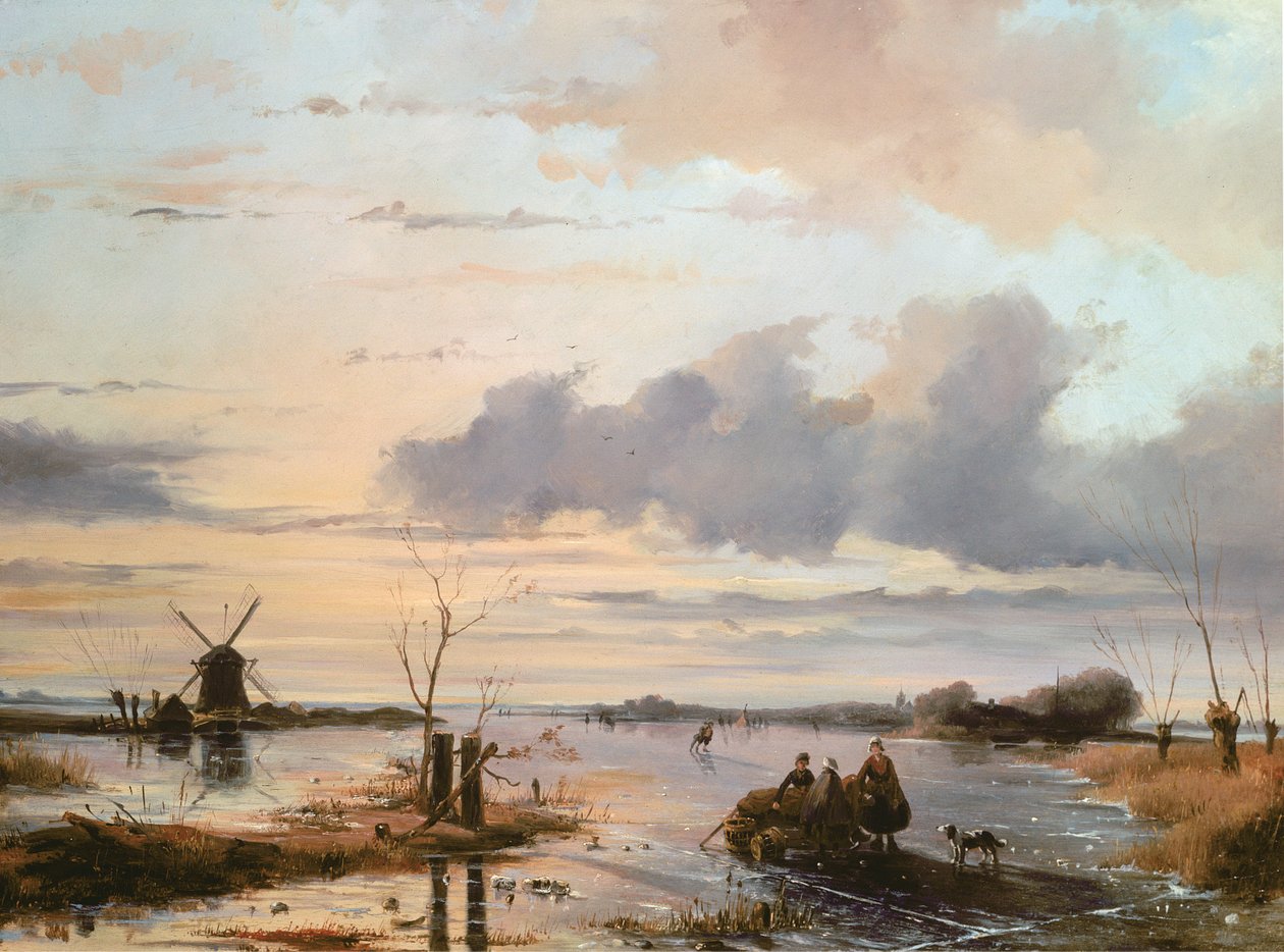 Finales de Invierno en Holanda de Nicholas Jan Roosenboom