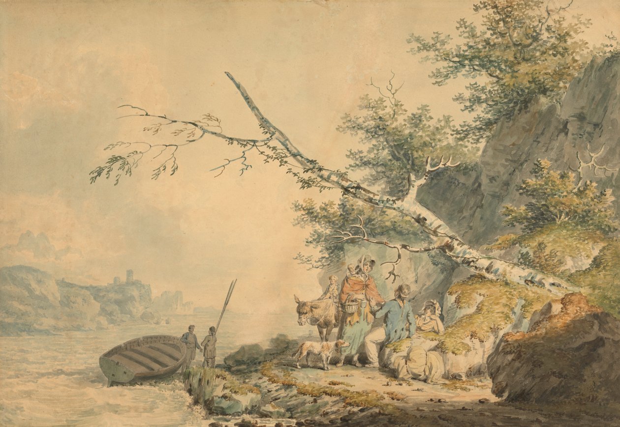 La partida del marinero de Nicholas Pocock