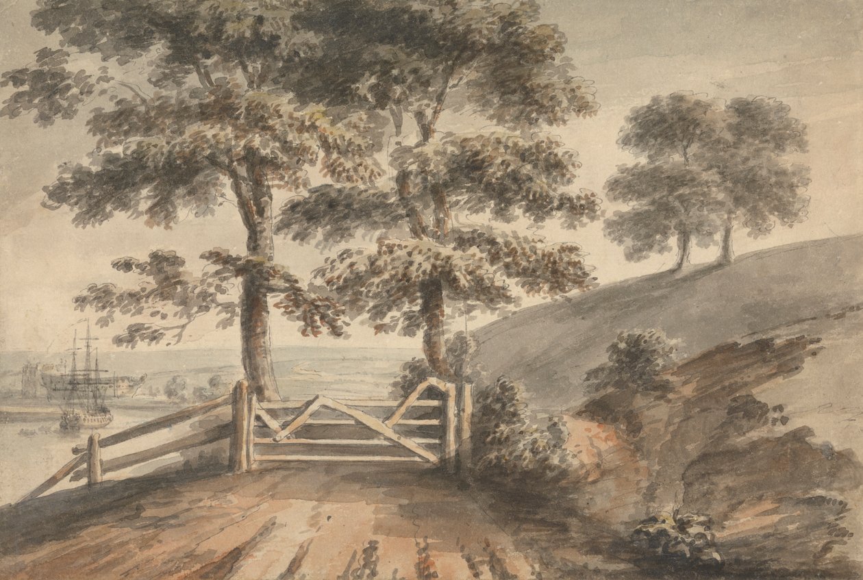 Vista desde Ashton Meadows, Bristol de Nicholas Pocock