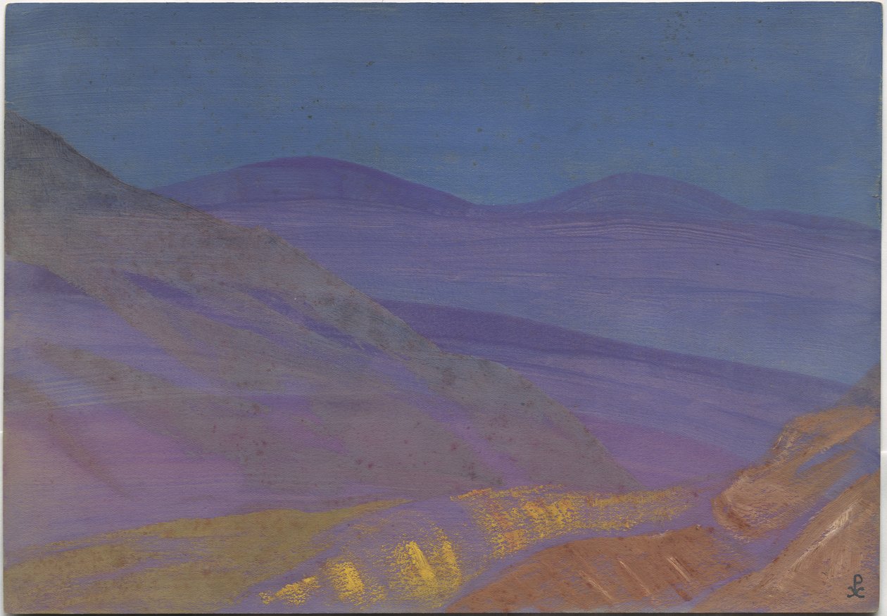 Hoja de álbum, años 1930 de Nicholas Roerich