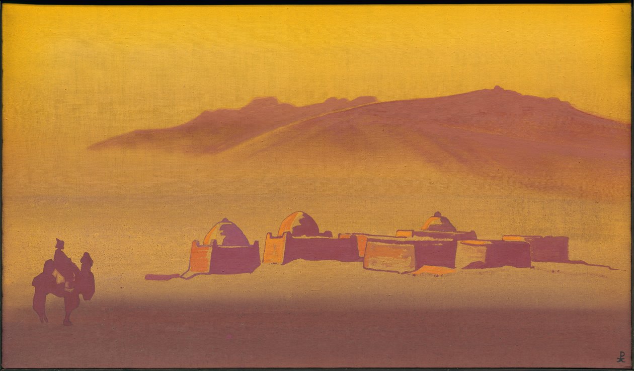 Karakirghizes, 1932 de Nicholas Roerich