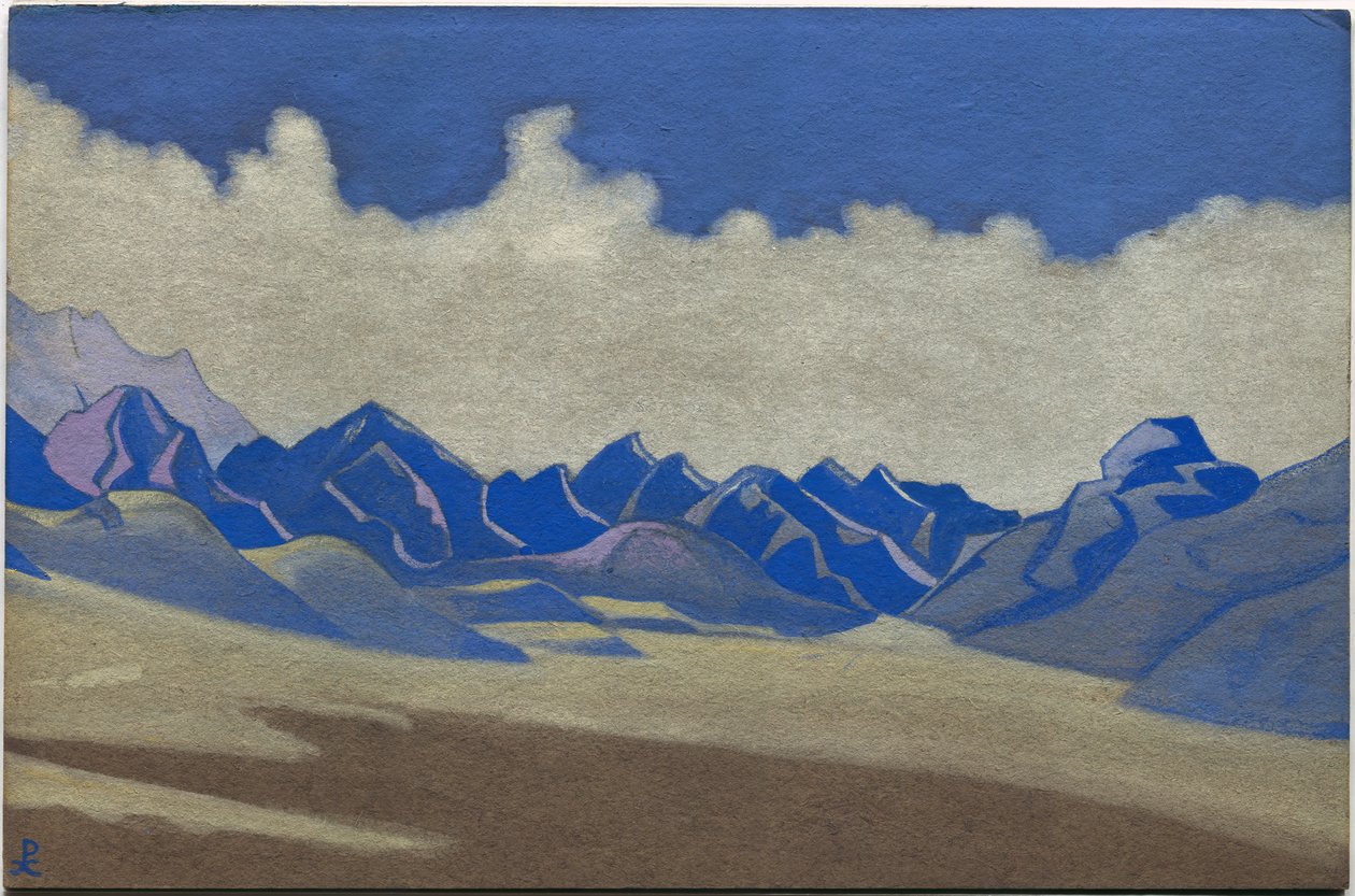 Karakoram, Camino a Turkestán, 1936 de Nicholas Roerich