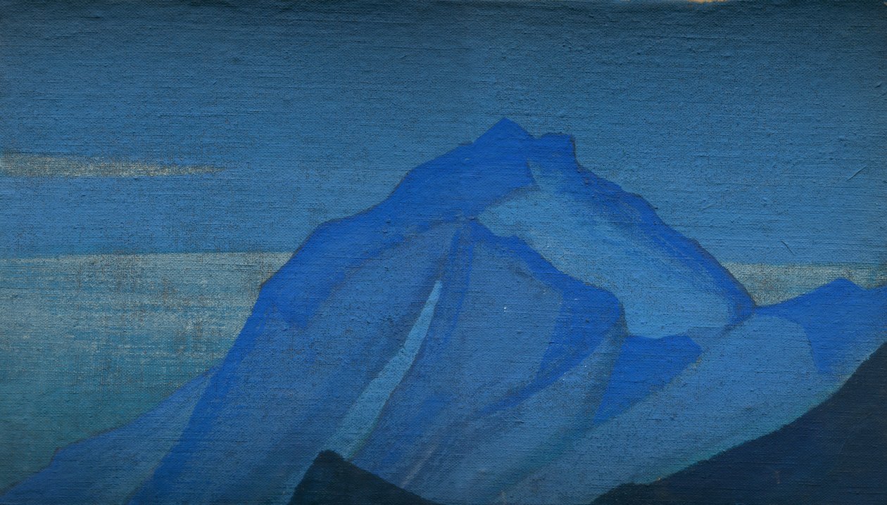 Estudio de montaña, c.1929 de Nicholas Roerich