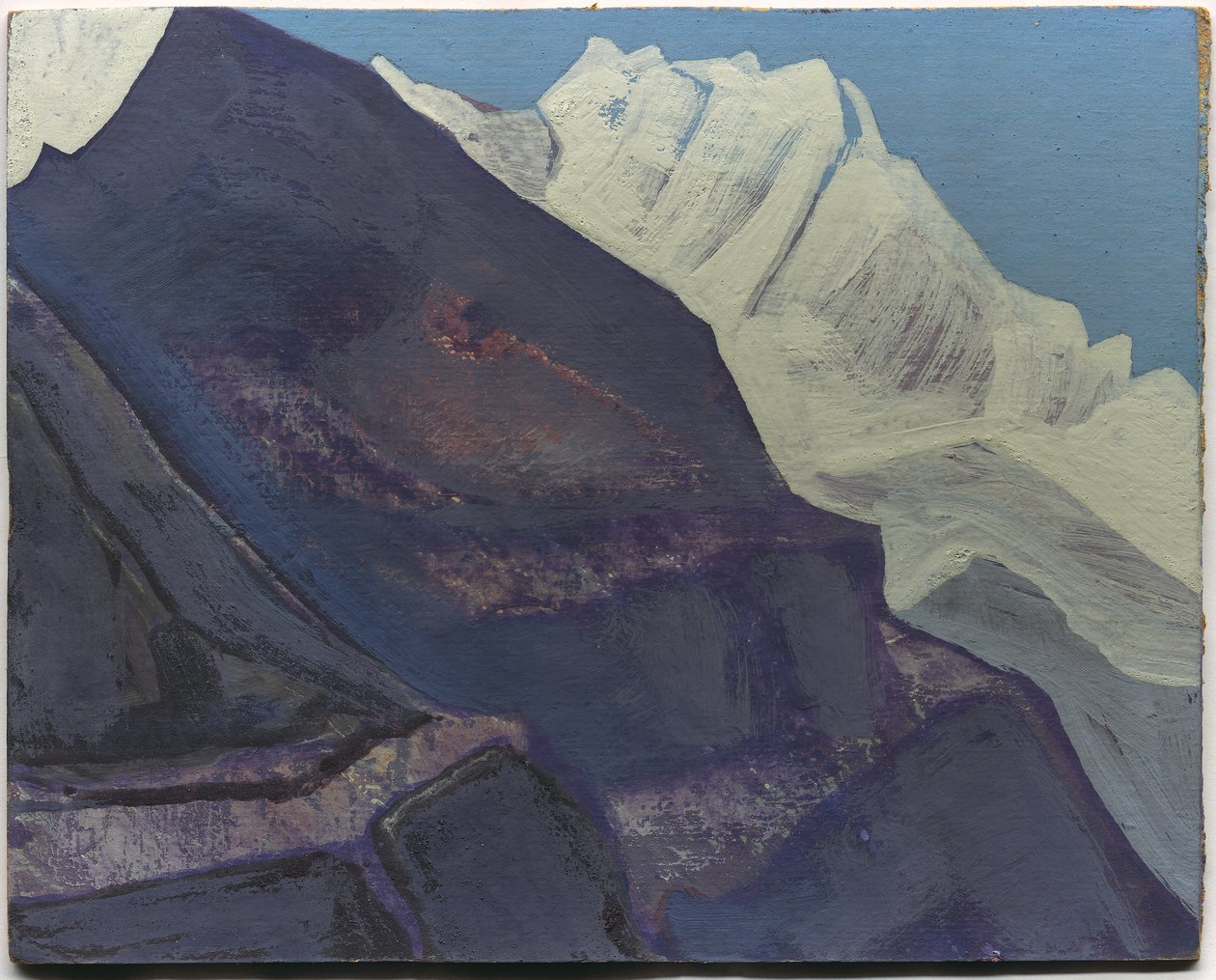 Montañas, estudio, 1933 de Nicholas Roerich