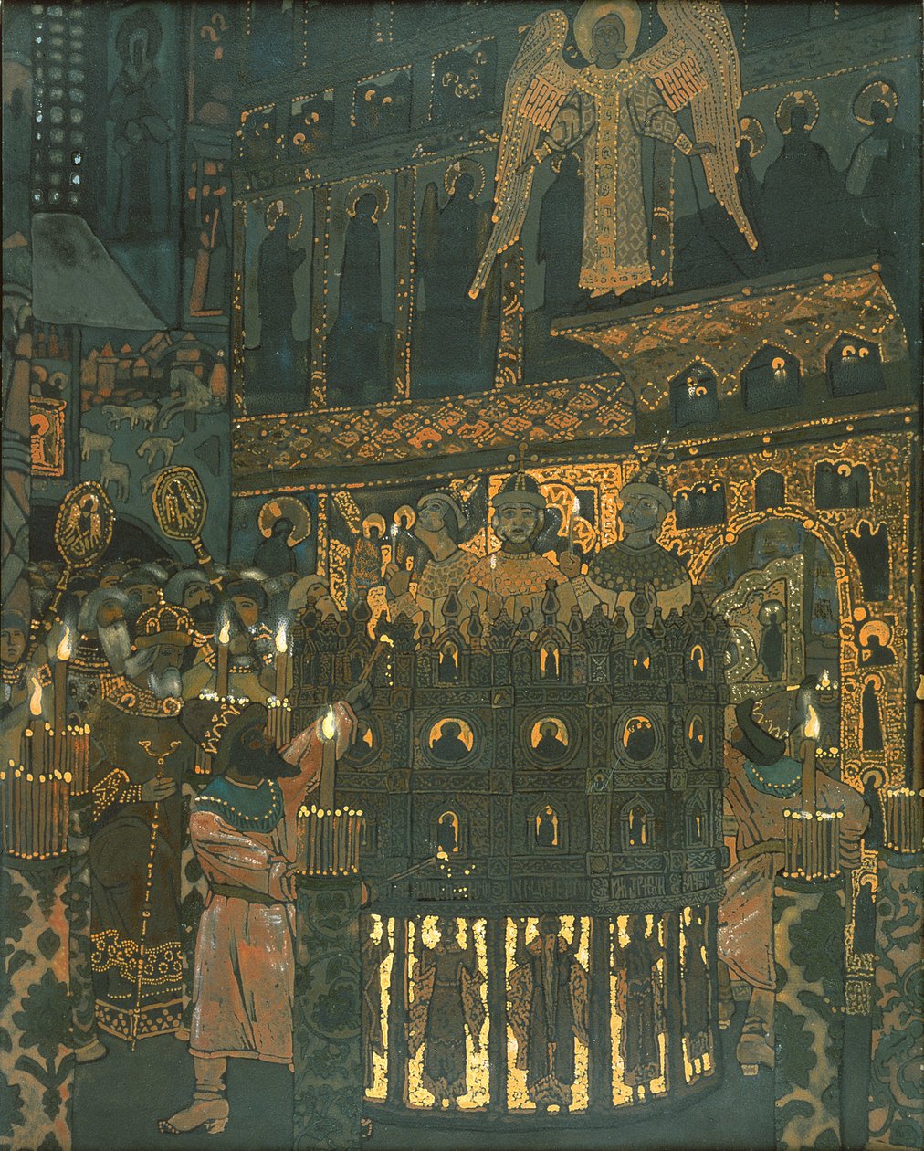Misterio medieval en Novgorod de Nicholas Roerich
