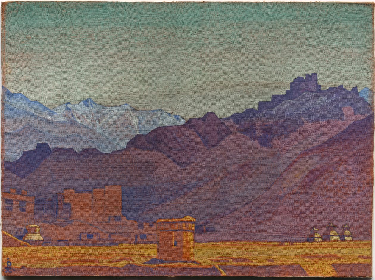 Camino a Tíbet, 1925 de Nicholas Roerich