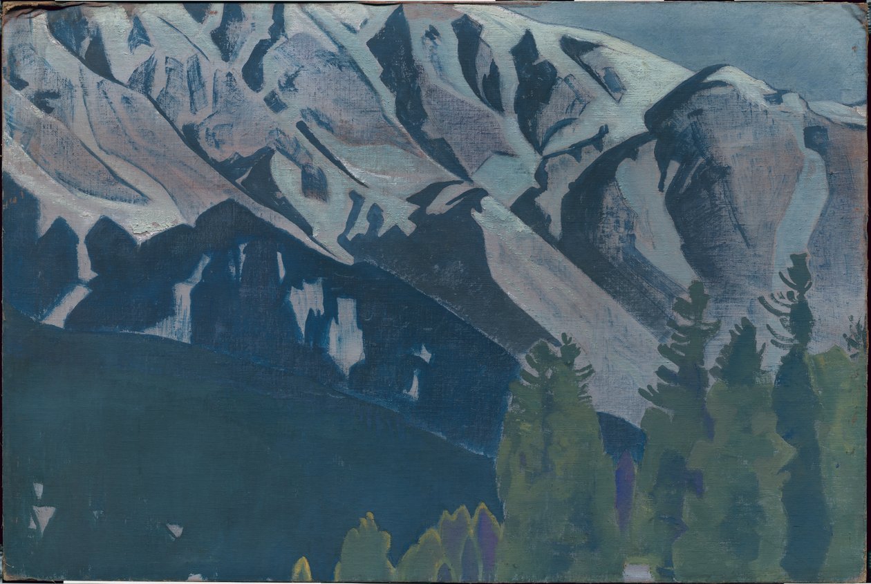 Pir Panjal, de la serie del mismo título, 1925 de Nicholas Roerich