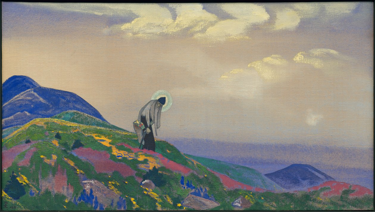 San Panteleimon el Sanador, 1931 de Nicholas Roerich