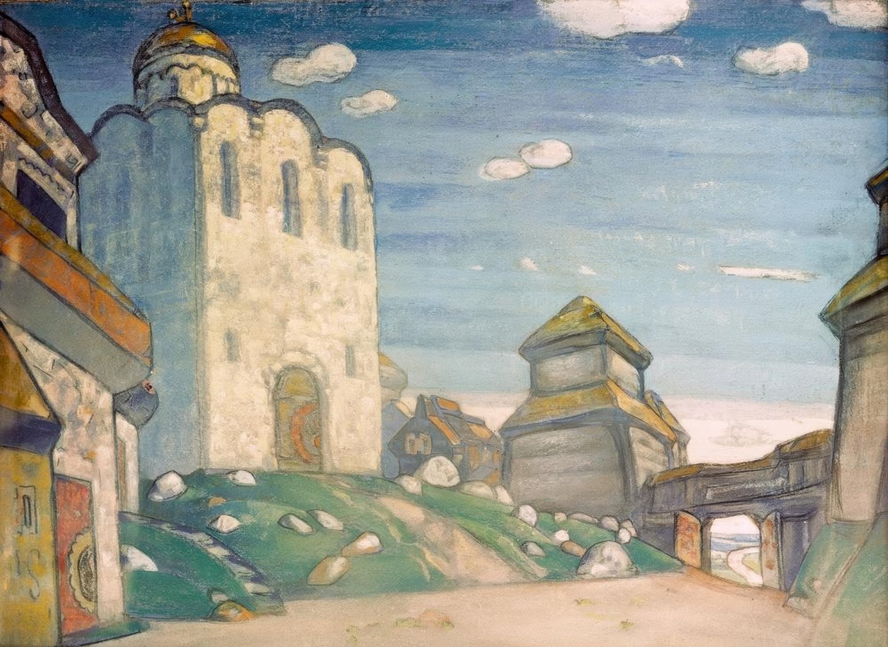 La Catedral en Putivl de Nicholas Roerich
