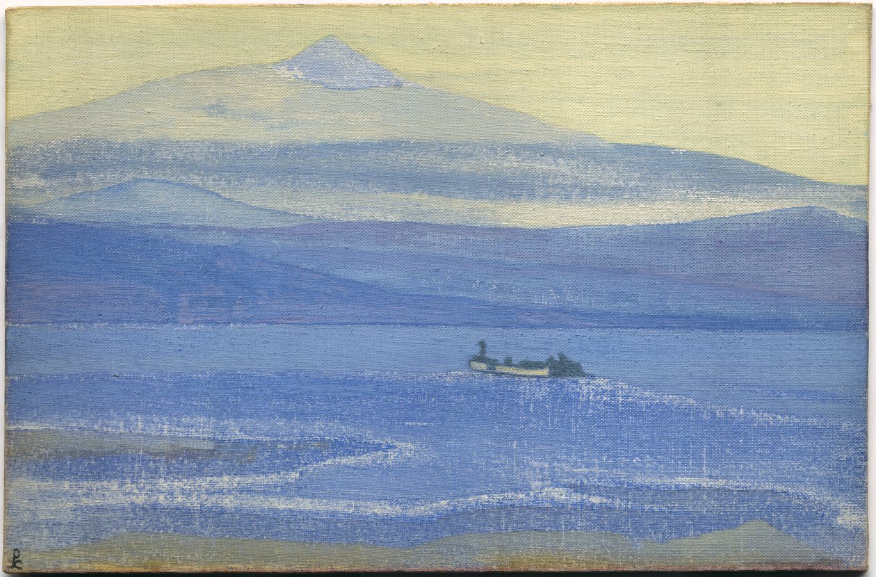 Camino tibetano, 1931 de Nicholas Roerich