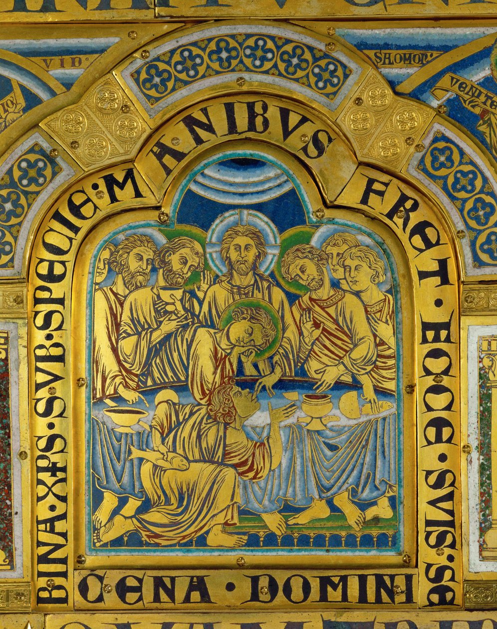 La Última Cena, del Altar de Verdún ... de Nicholas of Verdun