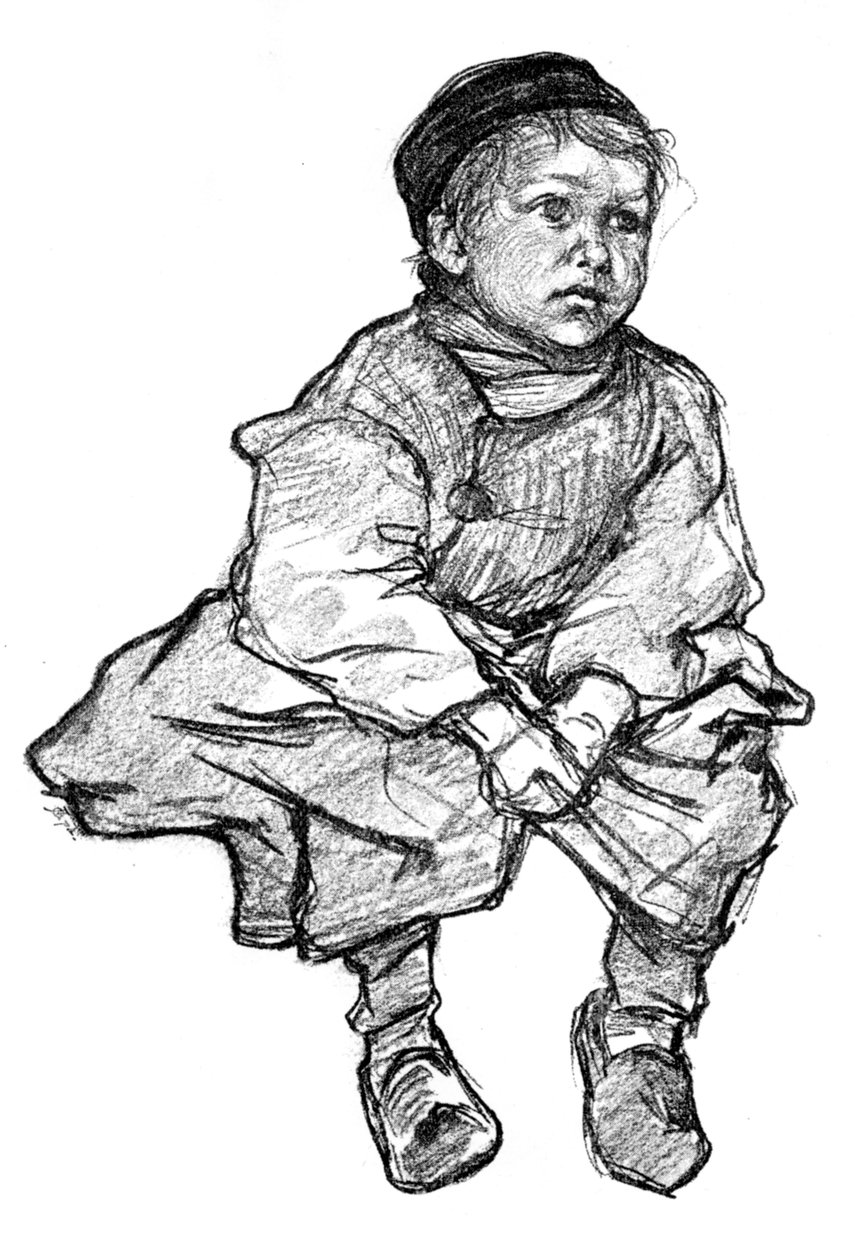 En la pared, Vollendam, 1898 de Nico Jungmann