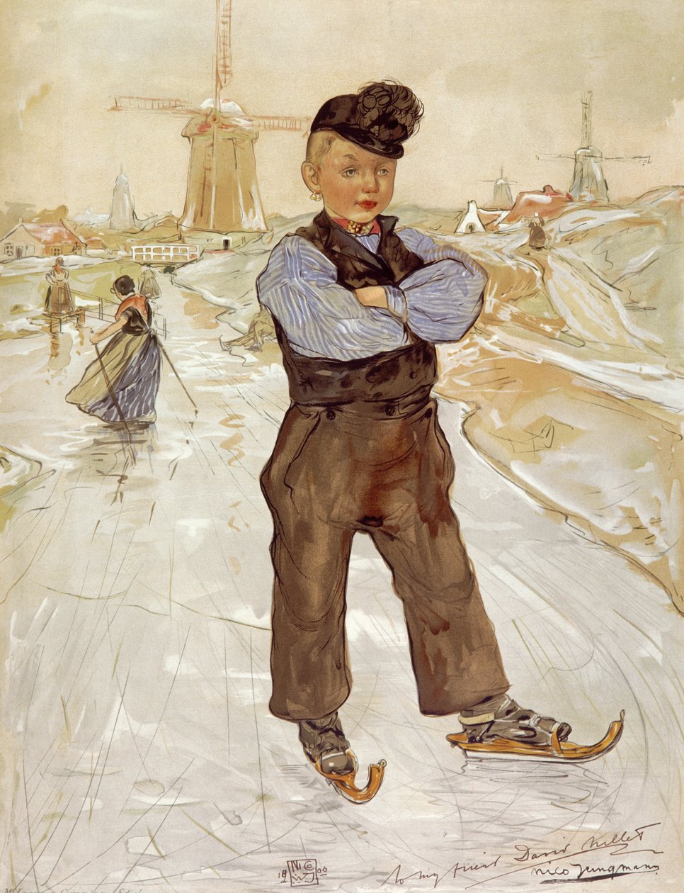 Patineur de Nico Jungmann