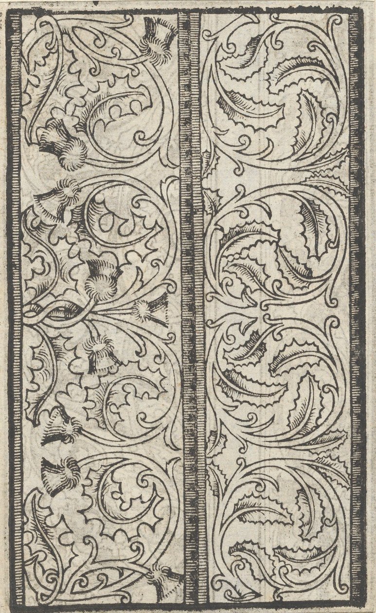 Esemplario di lavori, página 4 recto, agosto de 1529 de Nicolò Zoppino