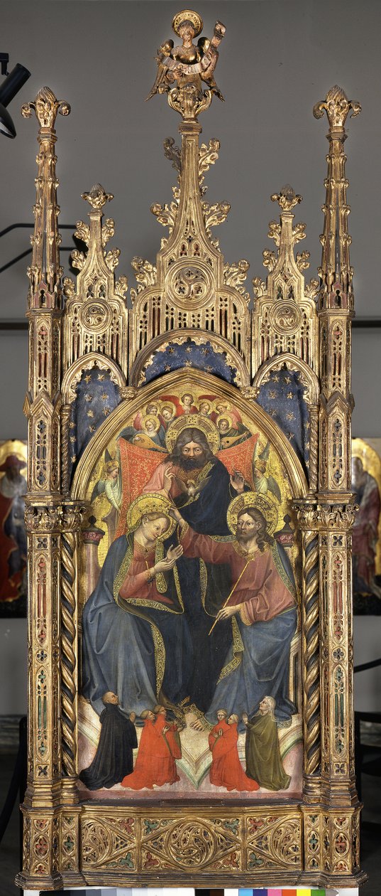 Coronación de la Virgen de Nicolò di Pietro