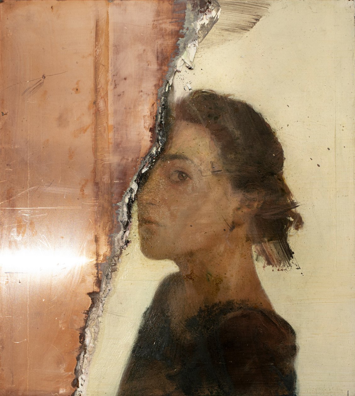 Sofía, 2023 (óleo sobre cobre) de Nicola Pucci