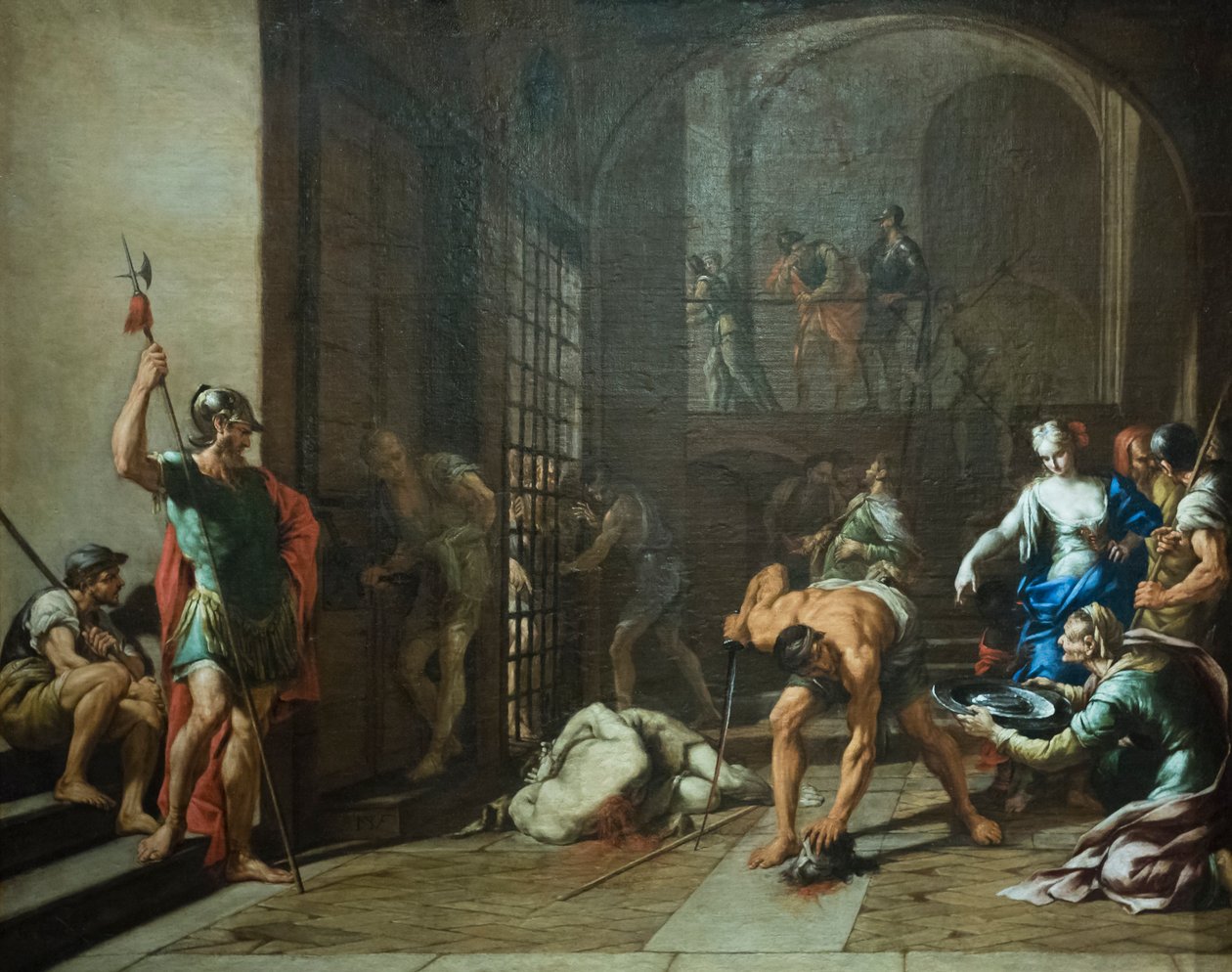 La decapitación de San Juan Bautista de Nicola Vaccaro