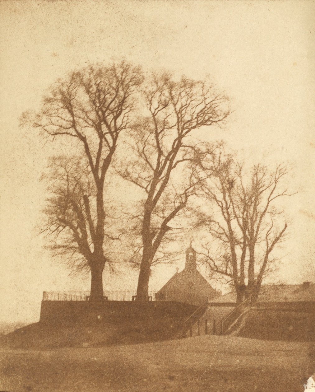 Forbury Hill, Reading,c. 1845 (foto) de Nicolaas Henneman