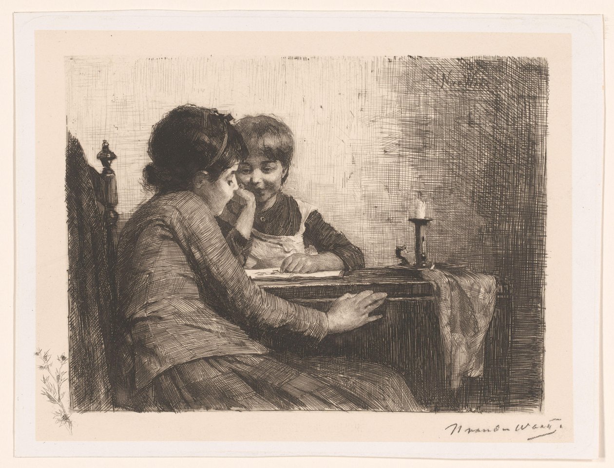 Apreciación del arte de Nicolaas van der Waay (signed by artist)