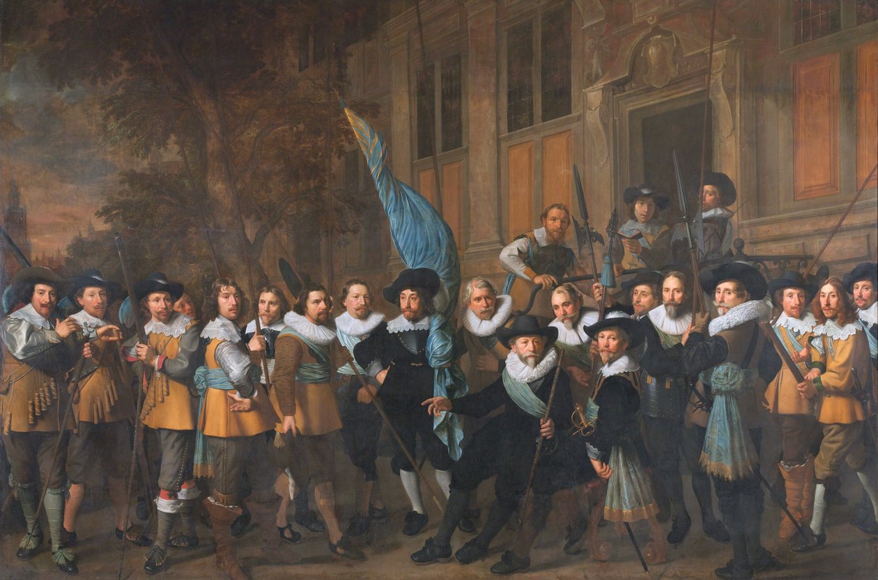 Guardias cívicos de la compañía del capitán Jan Claesz Vlooswijck de Nicolaes Eliaszoon Pickenoy