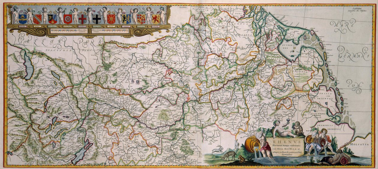 Flujo del Rin de Nicolaes Visscher