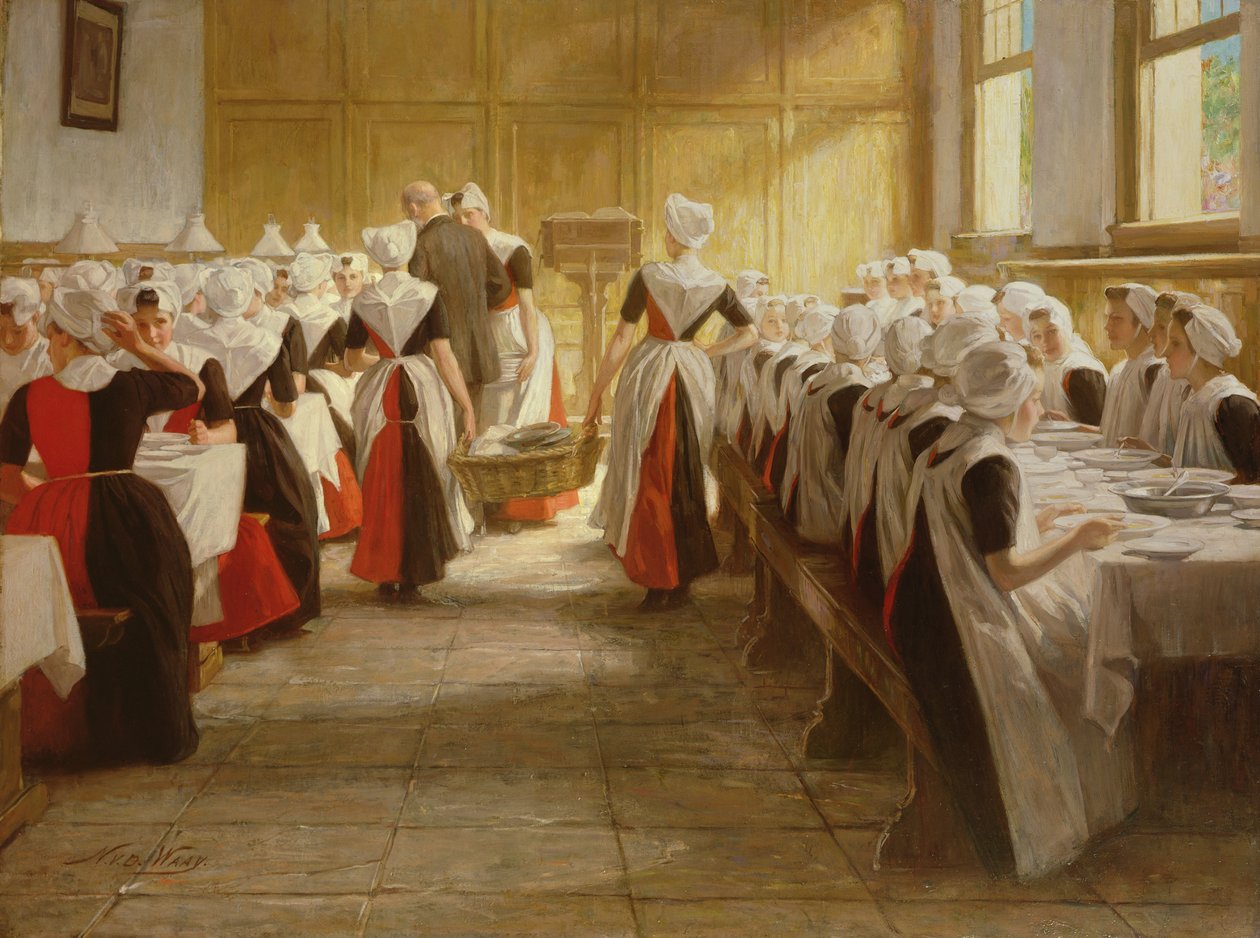 Hora de comer de Nicolaas van der Waay