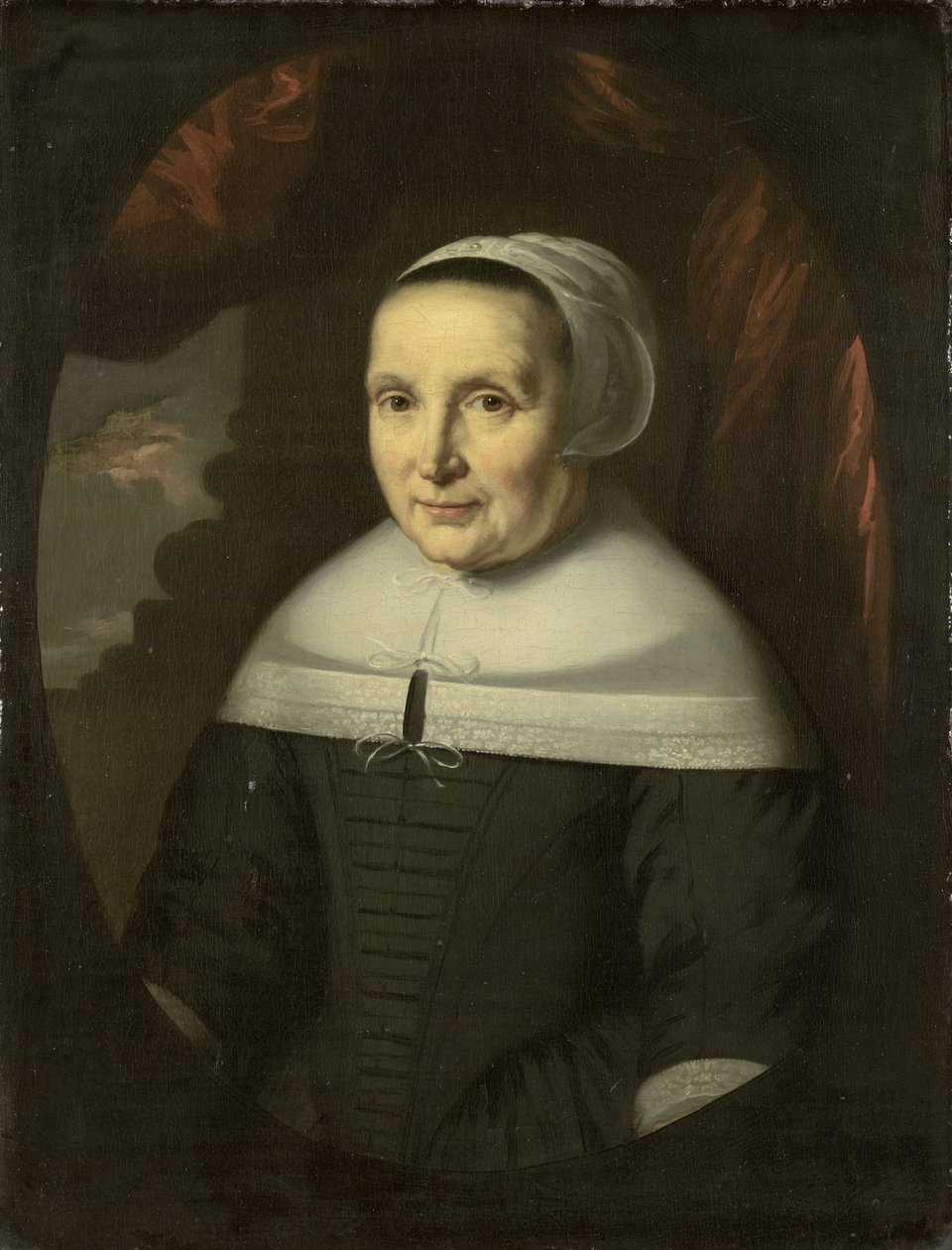 Retrato de Aeltje Denijs (nacida en 1598/99) de Nicolaes Maes (copy after)