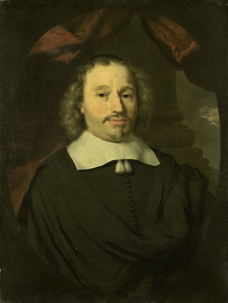 Retrato de Hendrick Wijnands (1601/02-1676) de Nicolaes Maes (copy after)